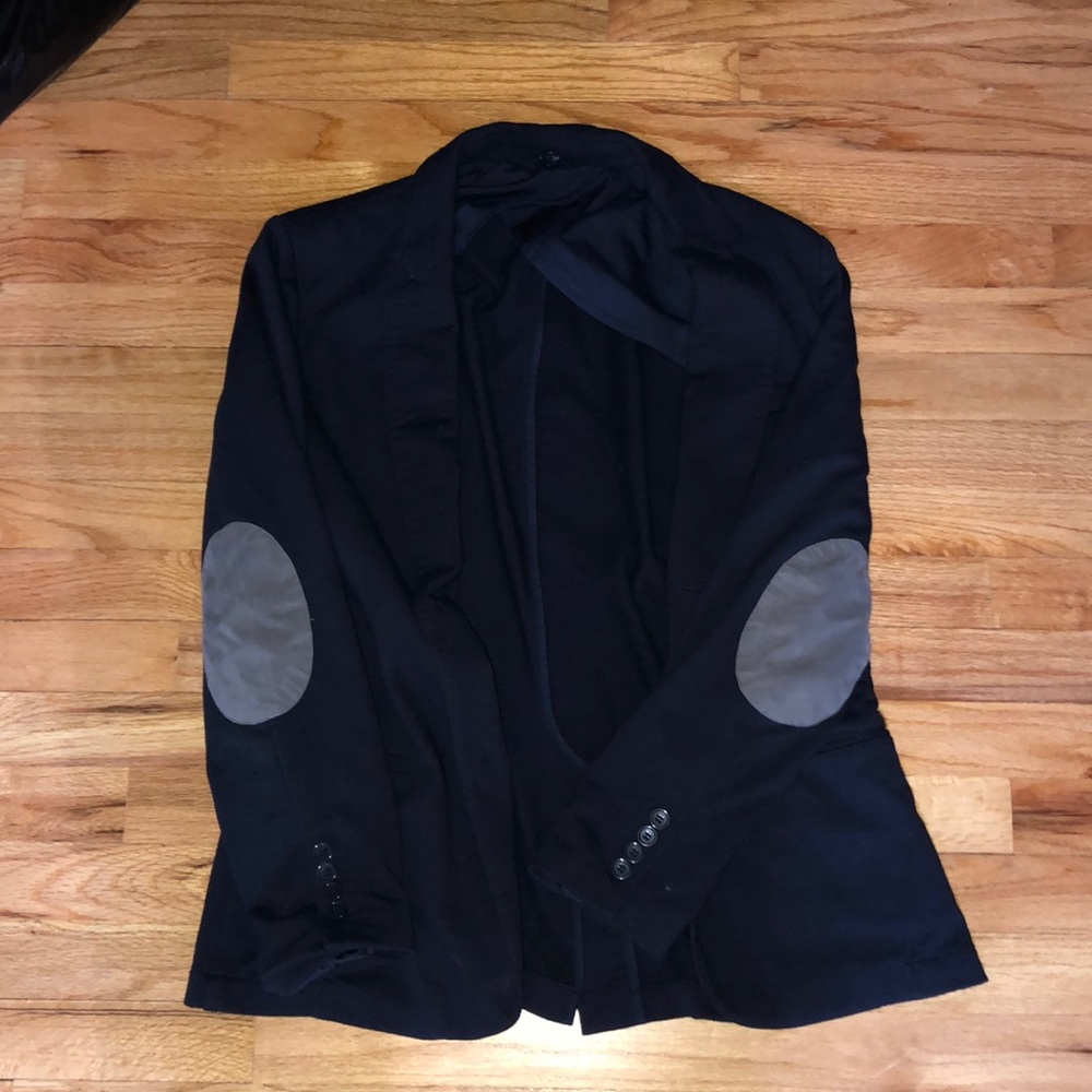 Navy Jersey blazer